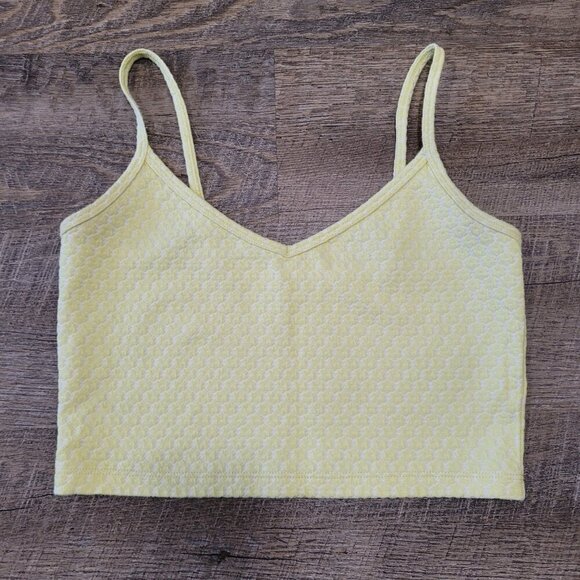 SUNDAY BEST | Aritzia Kissy Tank Top Cropped Floral | Sz. S - Picture 4 of 8